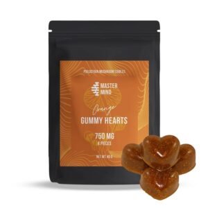 Buy Master Mind – Orange Gummy Hearts – (750mg each)