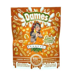 Dames Gummy Co – Fruit Gummies – Green Apple Flavour (3000mg)