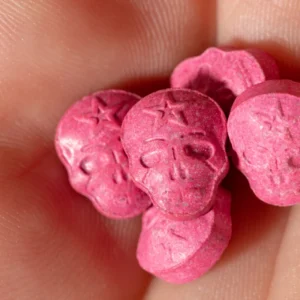 Pink MDMA Ecstasy