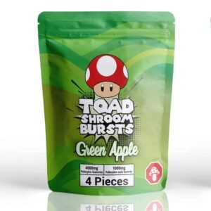 Buy Toad Shroom Bursts – Green Apple 4000mg